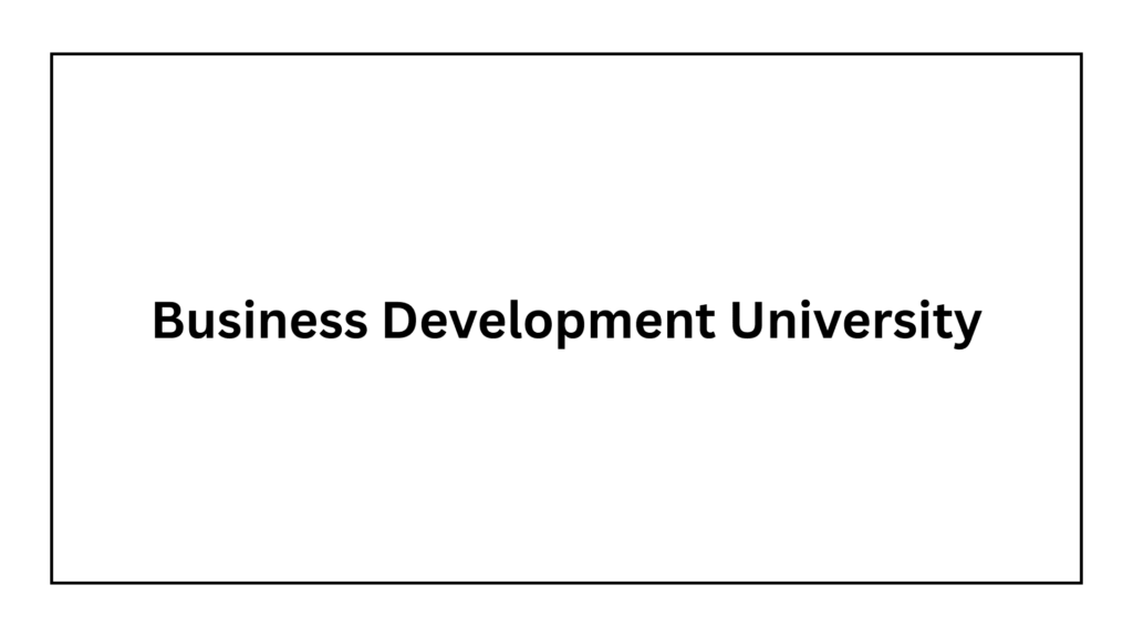 business-development-university
