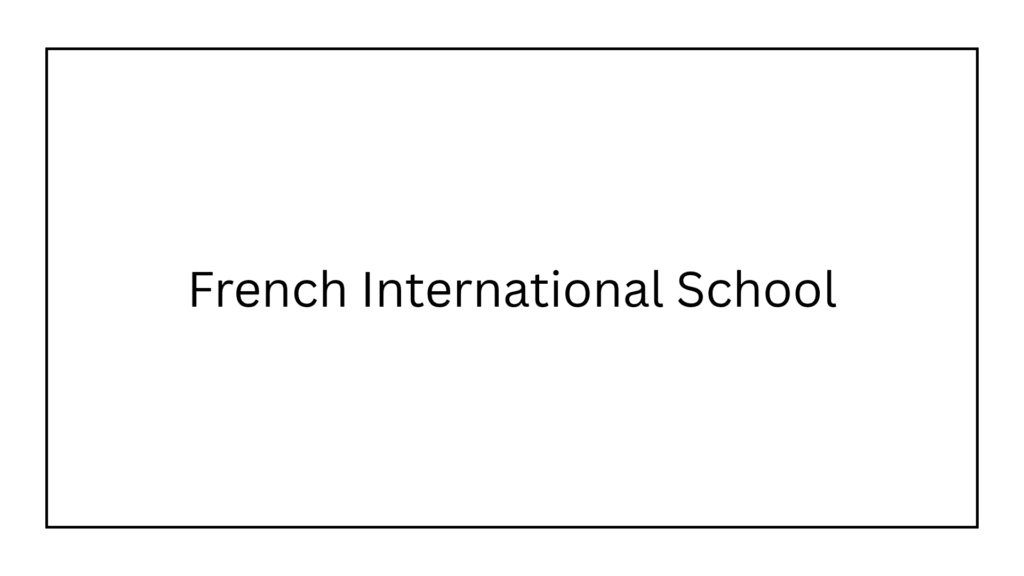 french-international-school
