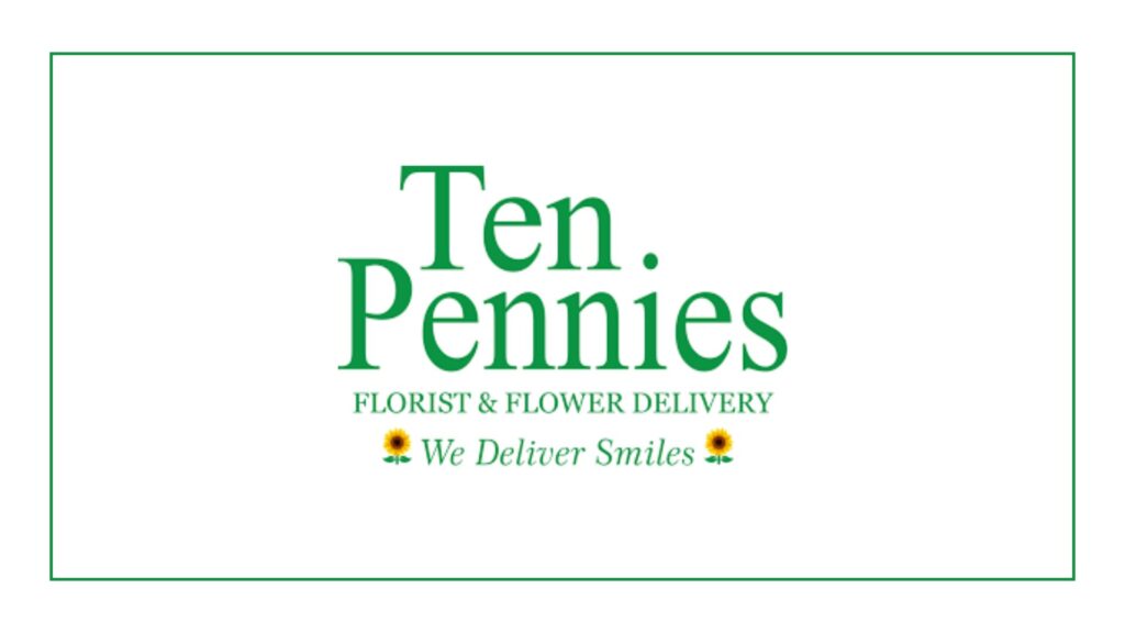 ten-pennies-florist-flower-delivery-logo