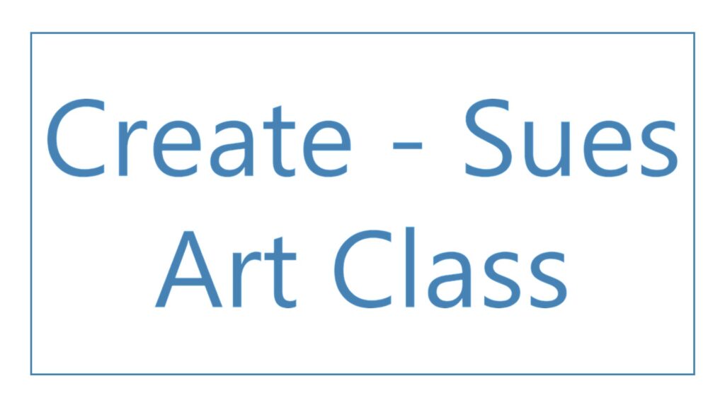 create-sues-art-class-logo