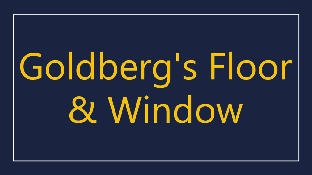 goldberg-s-floor-window