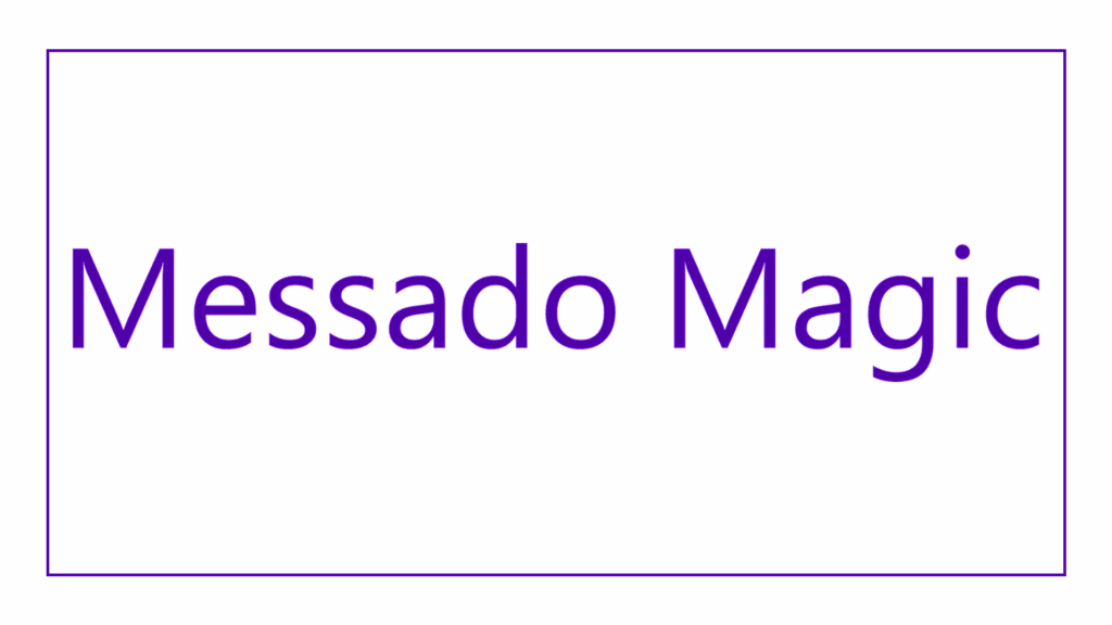 messado-magic