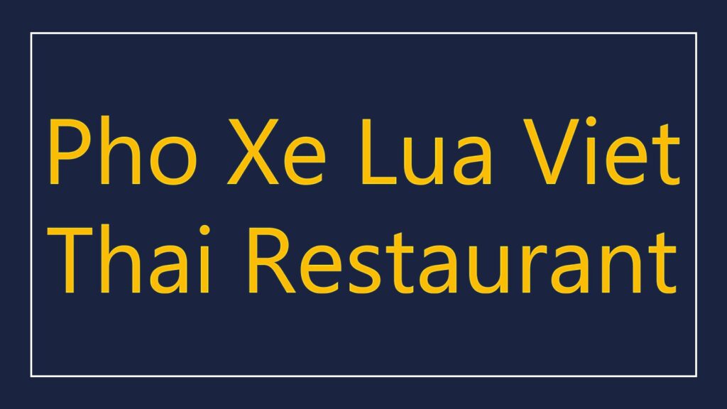 pho-xe-lua-viet-thai-restaurant-logo