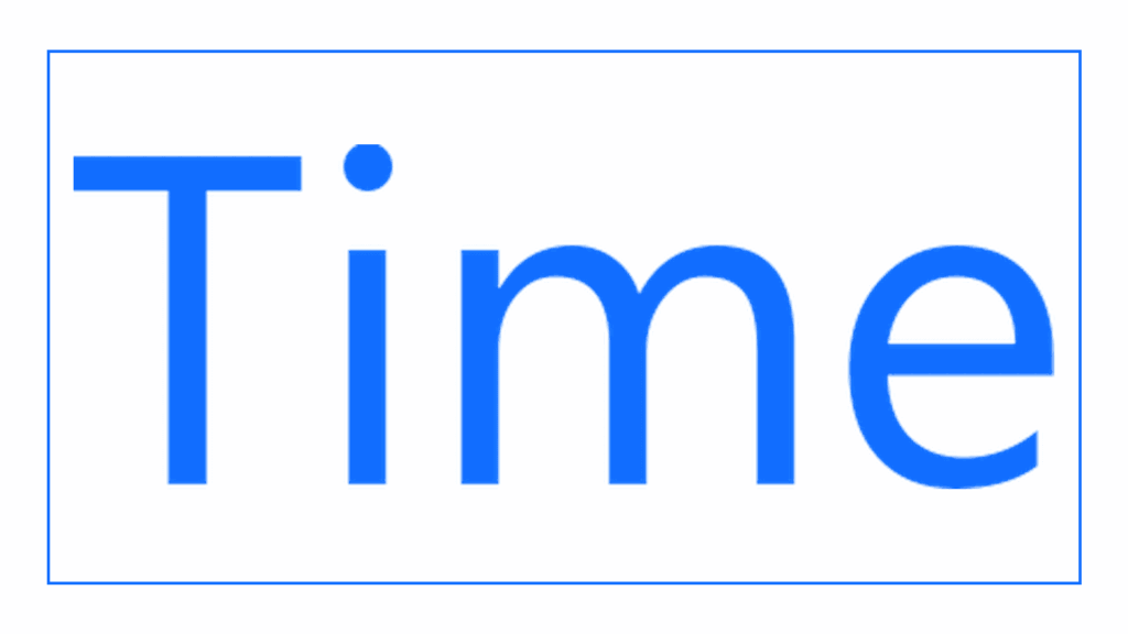 time